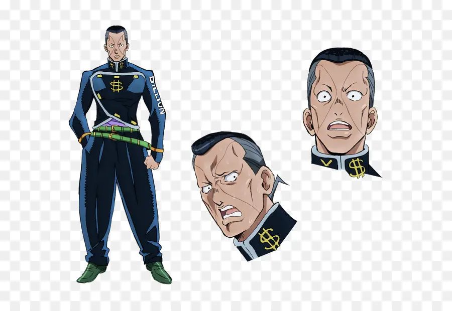 Okuyasu Nijimura，Куджо Йотаро PNG