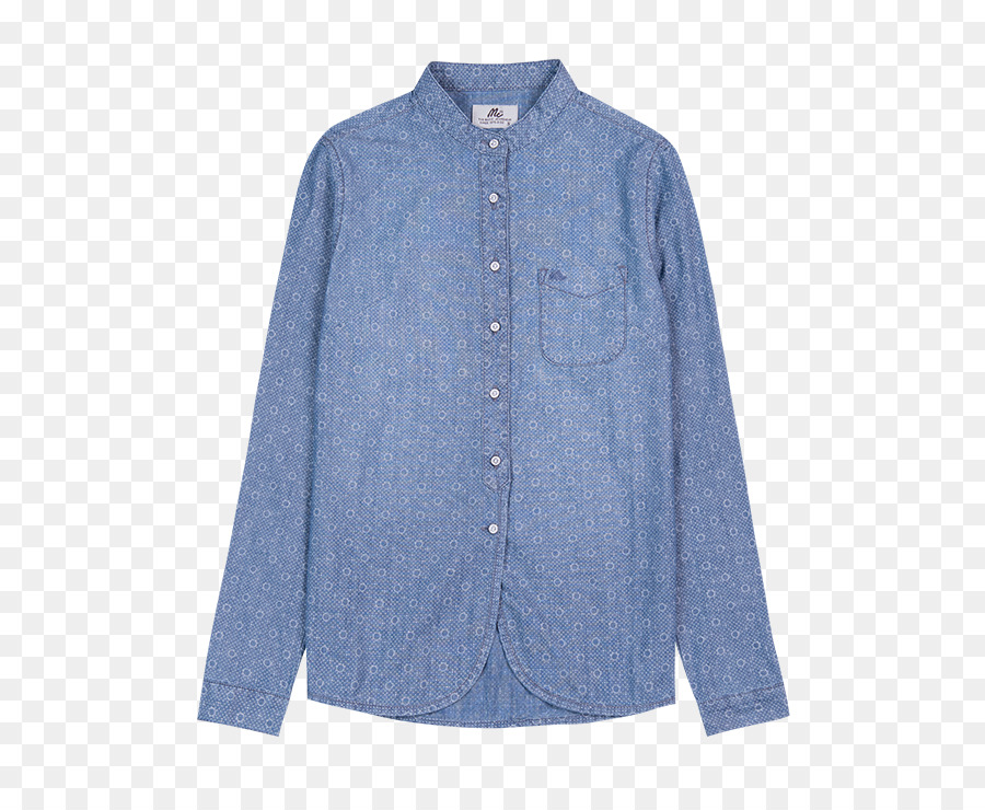 Блуза，джинсовые PNG