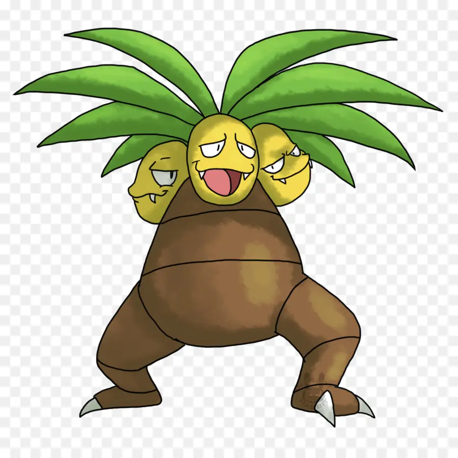 Exeggutor，алола PNG