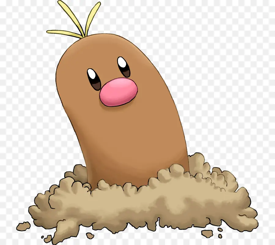 Diglett，алола PNG