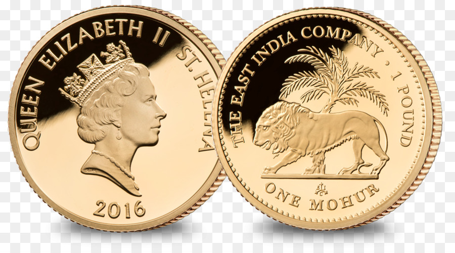 Mohur，золотая монета PNG