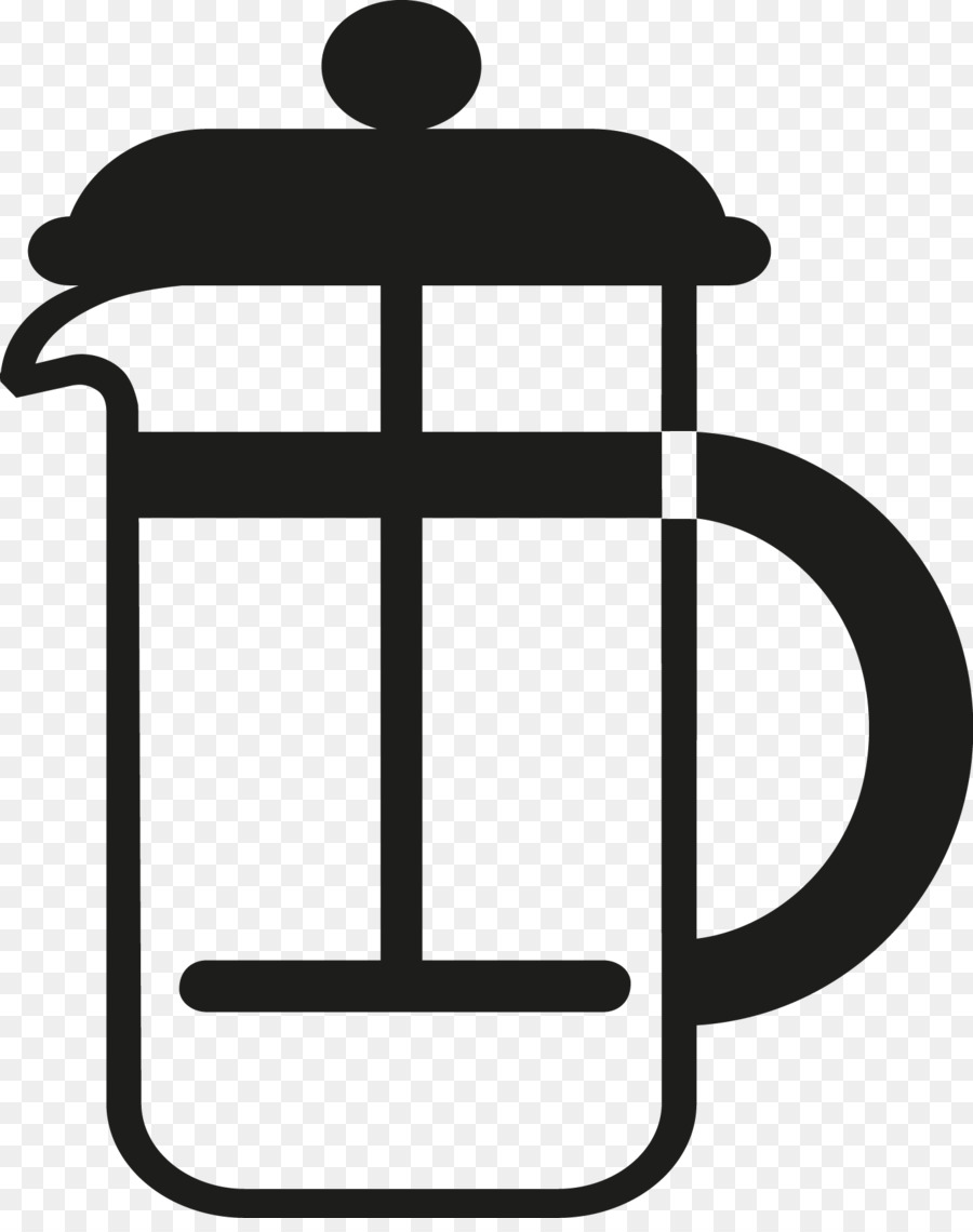 кофе，French Press PNG