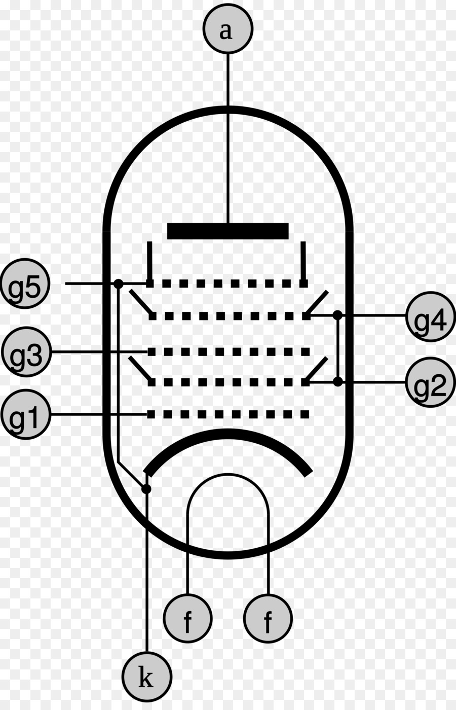 Схема вакуумного триода - 85 фото