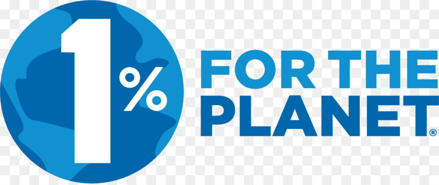 один процент для планеты，логотип PNG