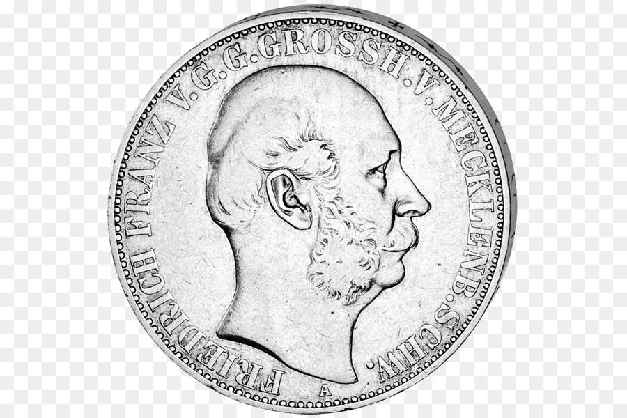 монета，Серебро PNG