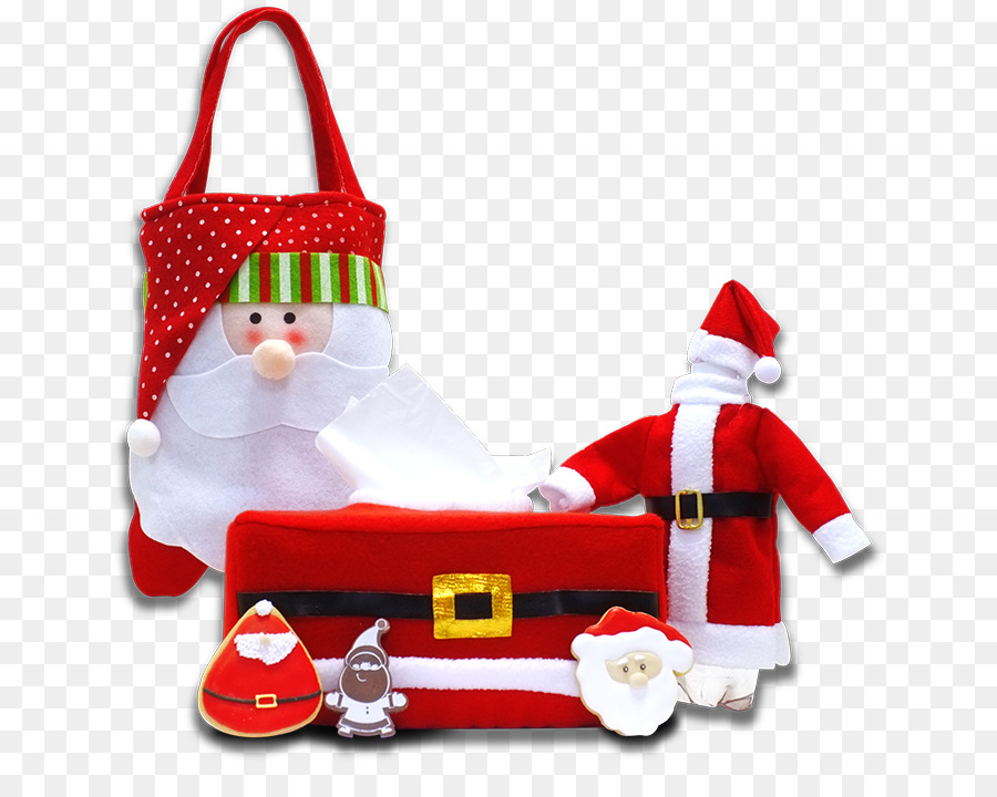 Санта Клаус，Рождественские украшения PNG