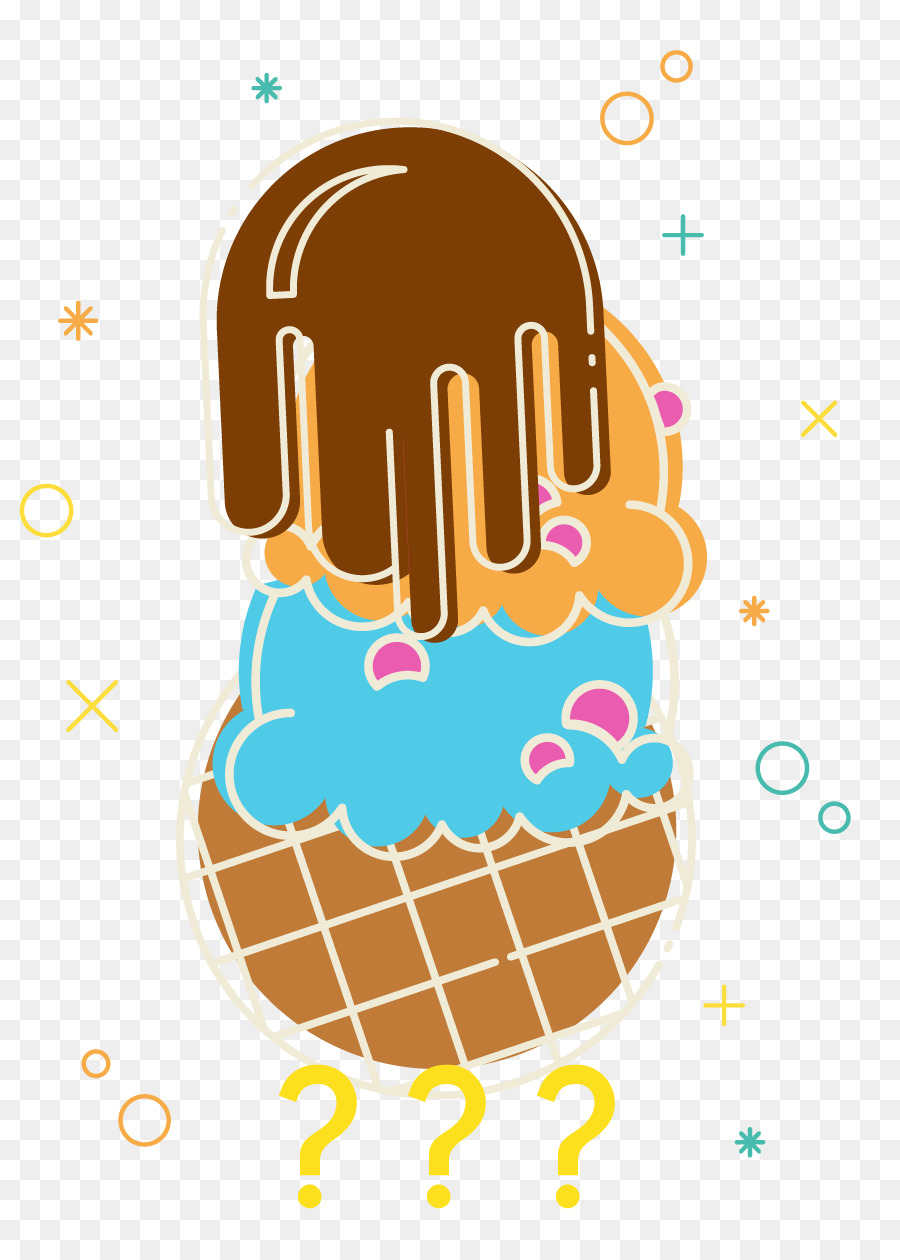 Ice Cream Cones，Молочные Продукты PNG