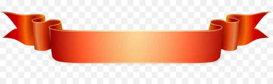 Оранжевая лента，Лента PNG