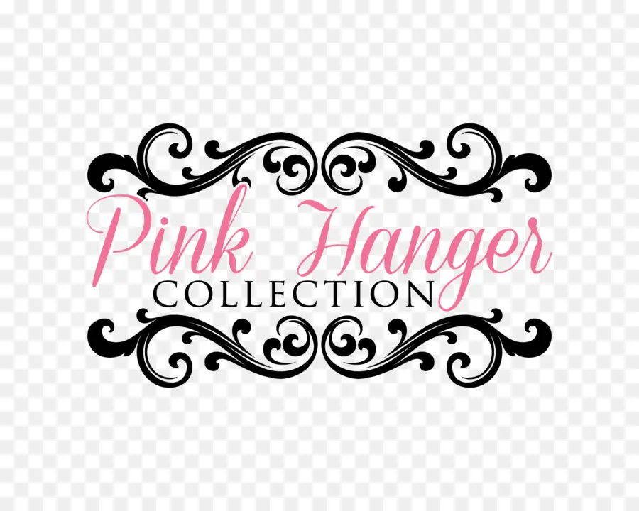 логотип，коллекция розовый вешалка PNG