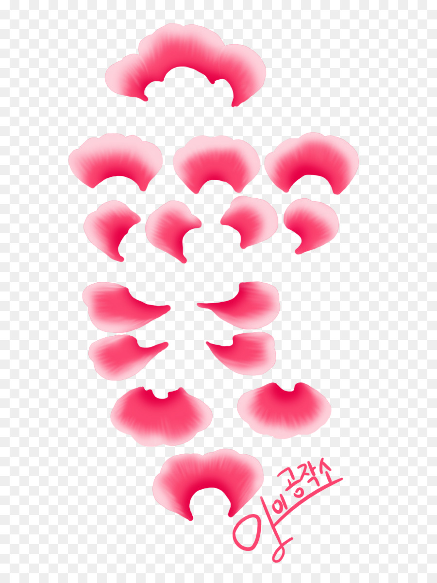 розовый M，сердце PNG