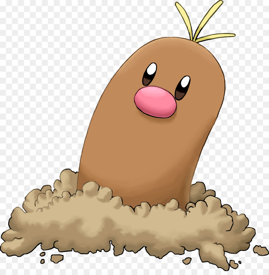 алола，Diglett PNG