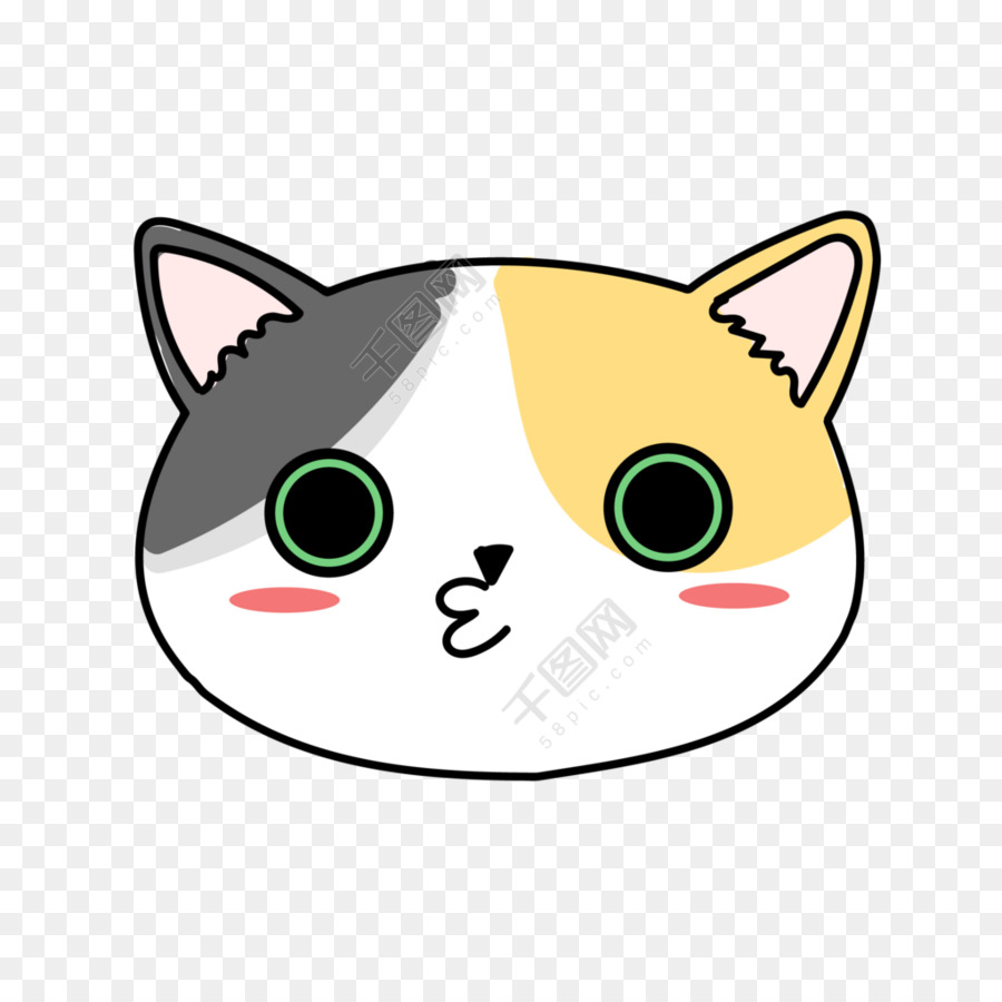 кошка，мультфильм PNG