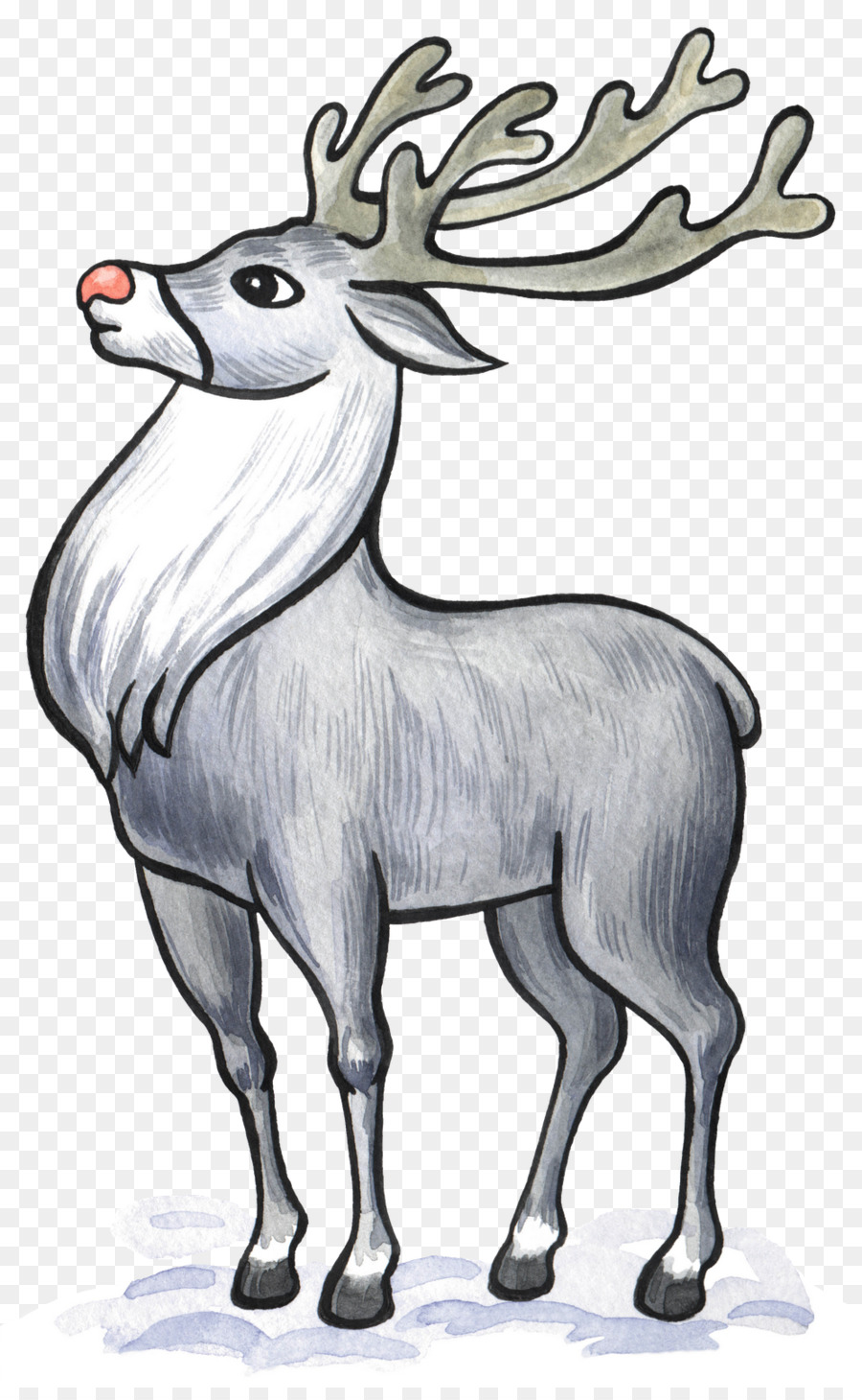 Reindeer，Урок PNG