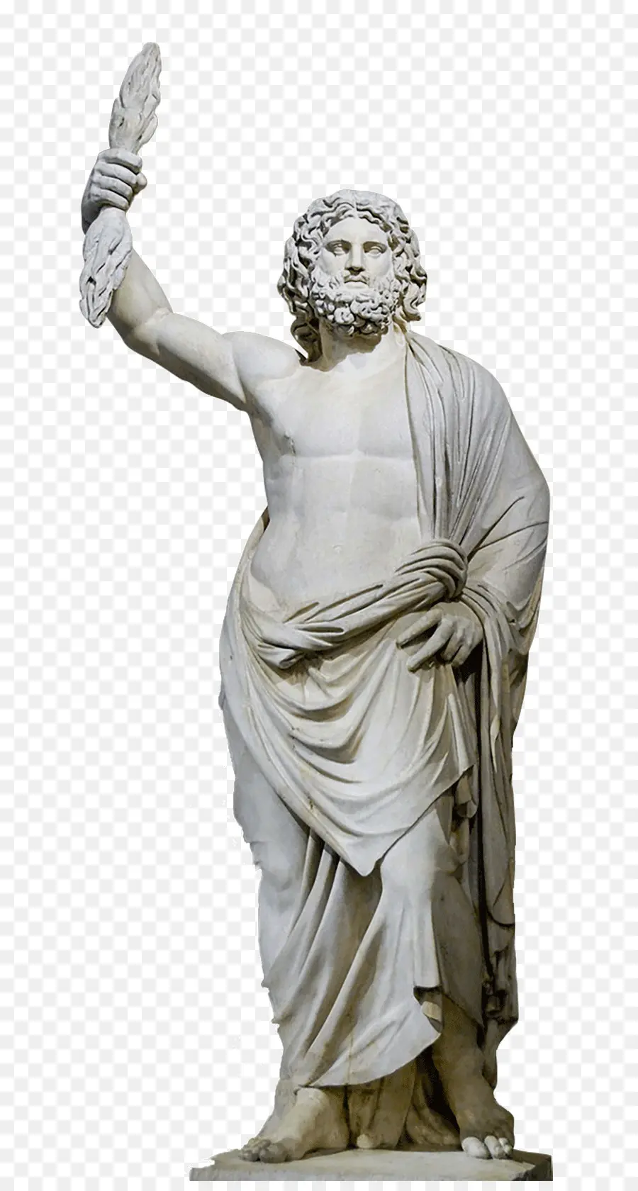 Зевс，статуя Зевса в Олимпии PNG