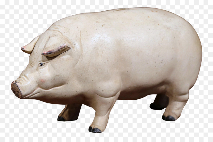 Домашняя свинья，фигурка PNG