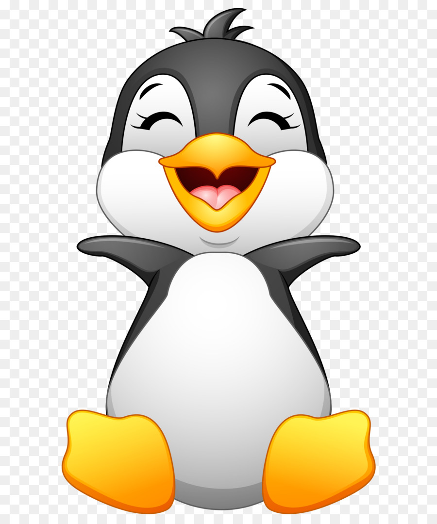 свободно пингвин, Royaltyfree, мультфильм прозрачное изображение.