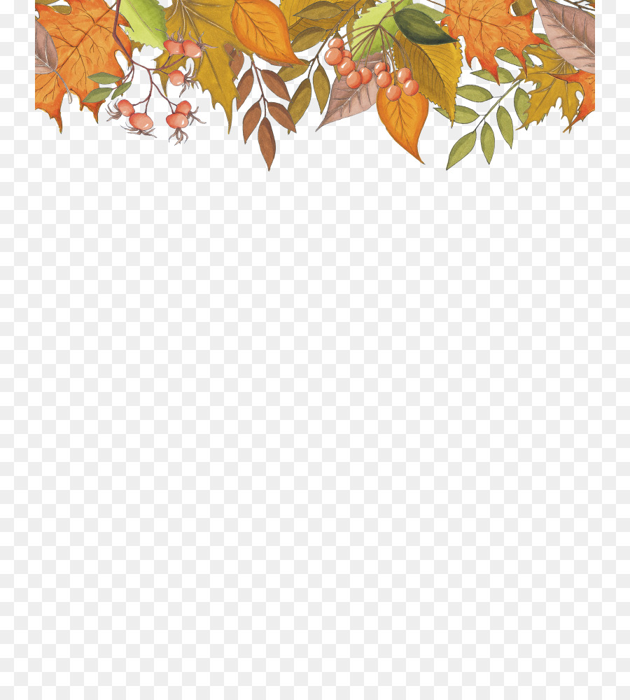 Осень，кленовый лист PNG