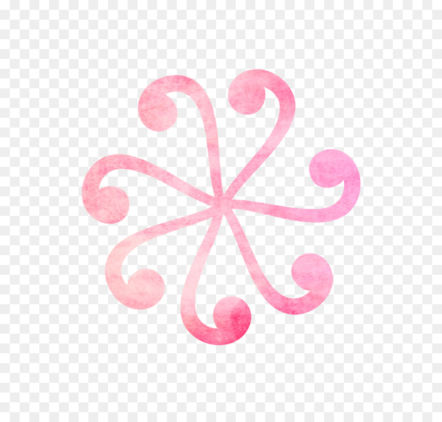 розовый M，символ PNG