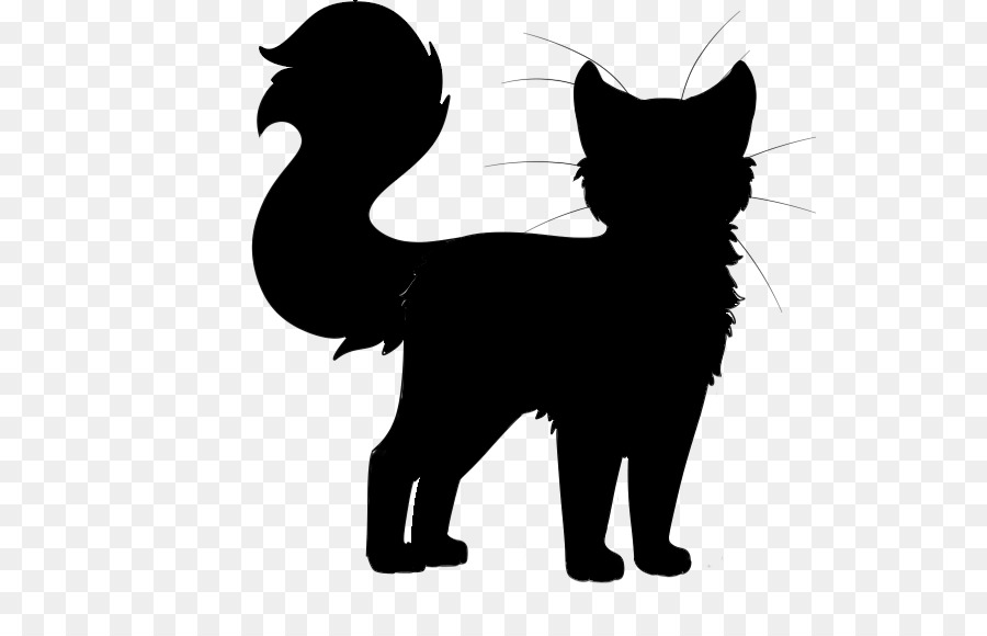 Черный кот，Усы PNG