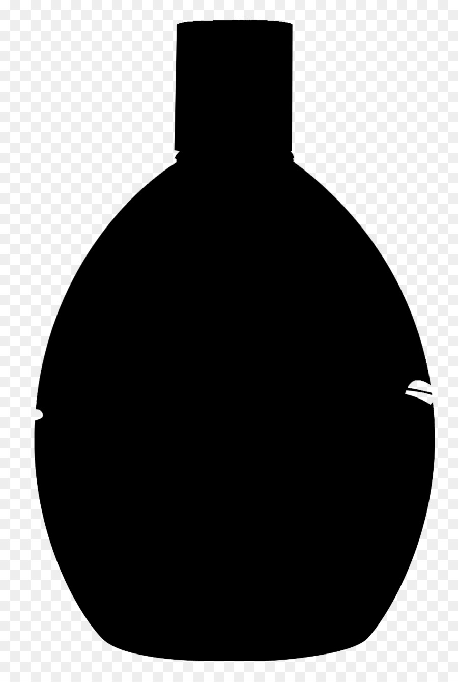 Бутылка，черный M PNG