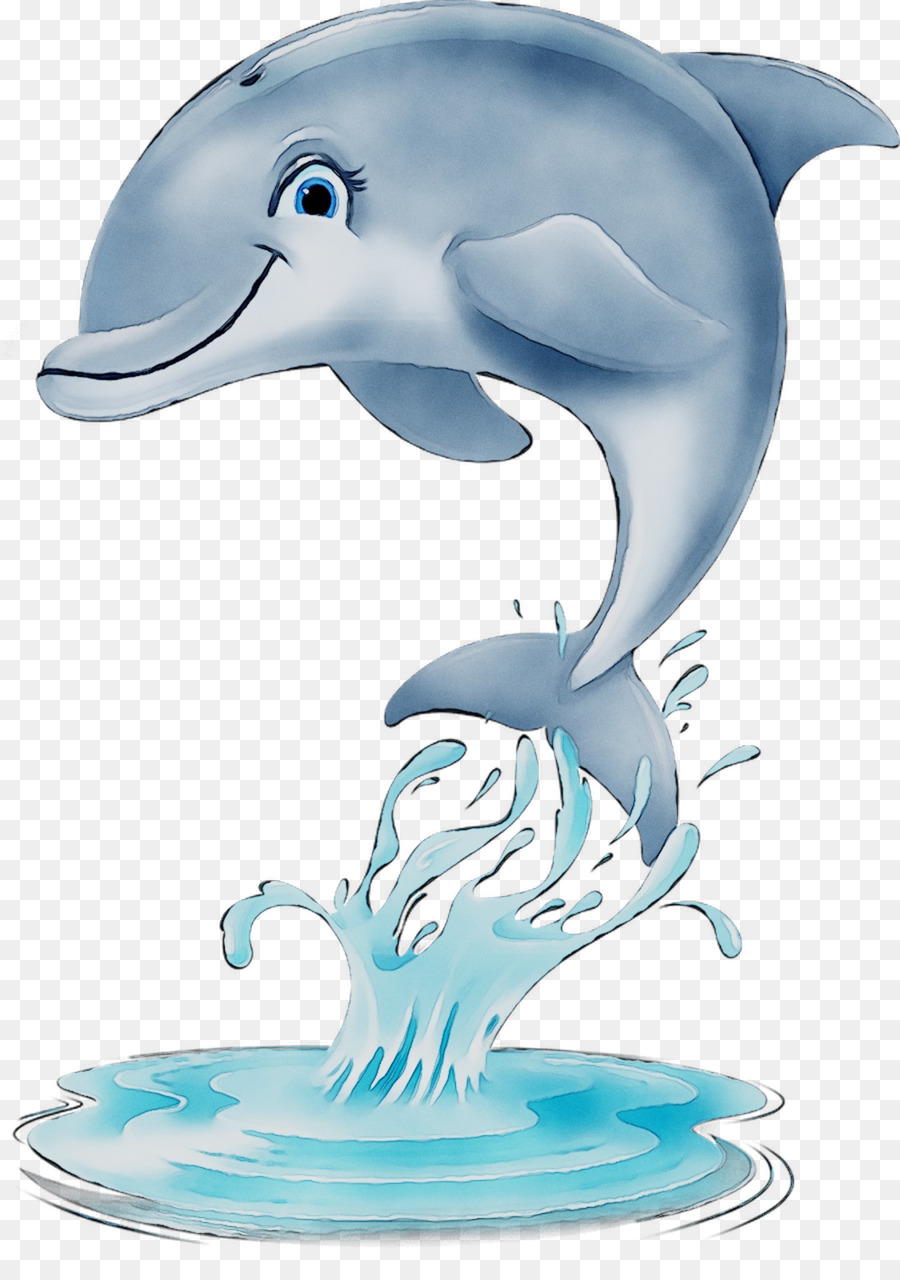 Дельфинчик мультяшный