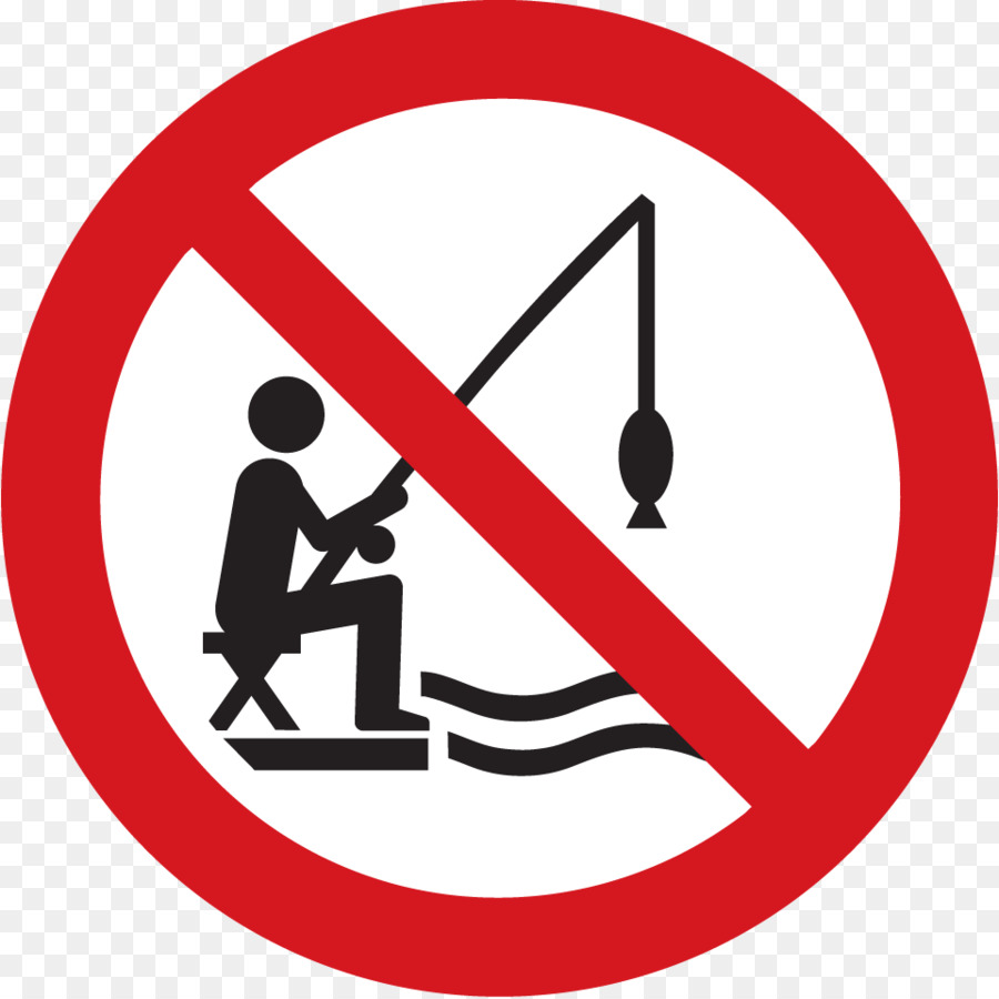Ловля рыбы запрещена знак