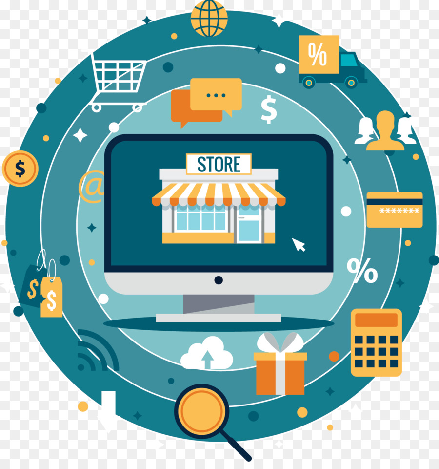 электронной коммерции электронной коммерции，Маркетинг PNG
