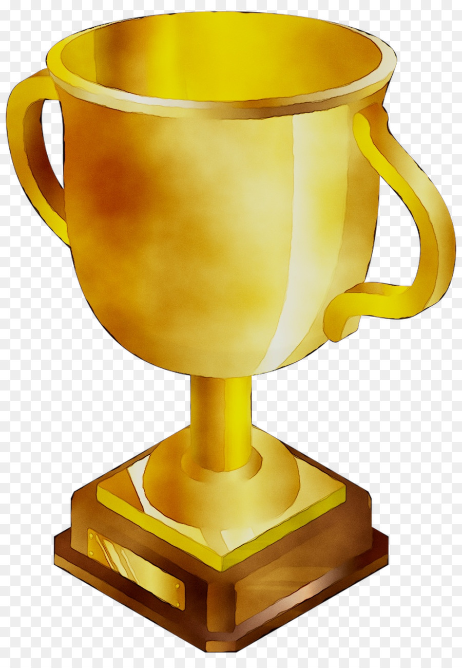Трофей，желтый PNG