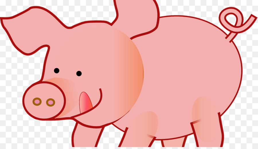 свинья，Домашняя свинья PNG