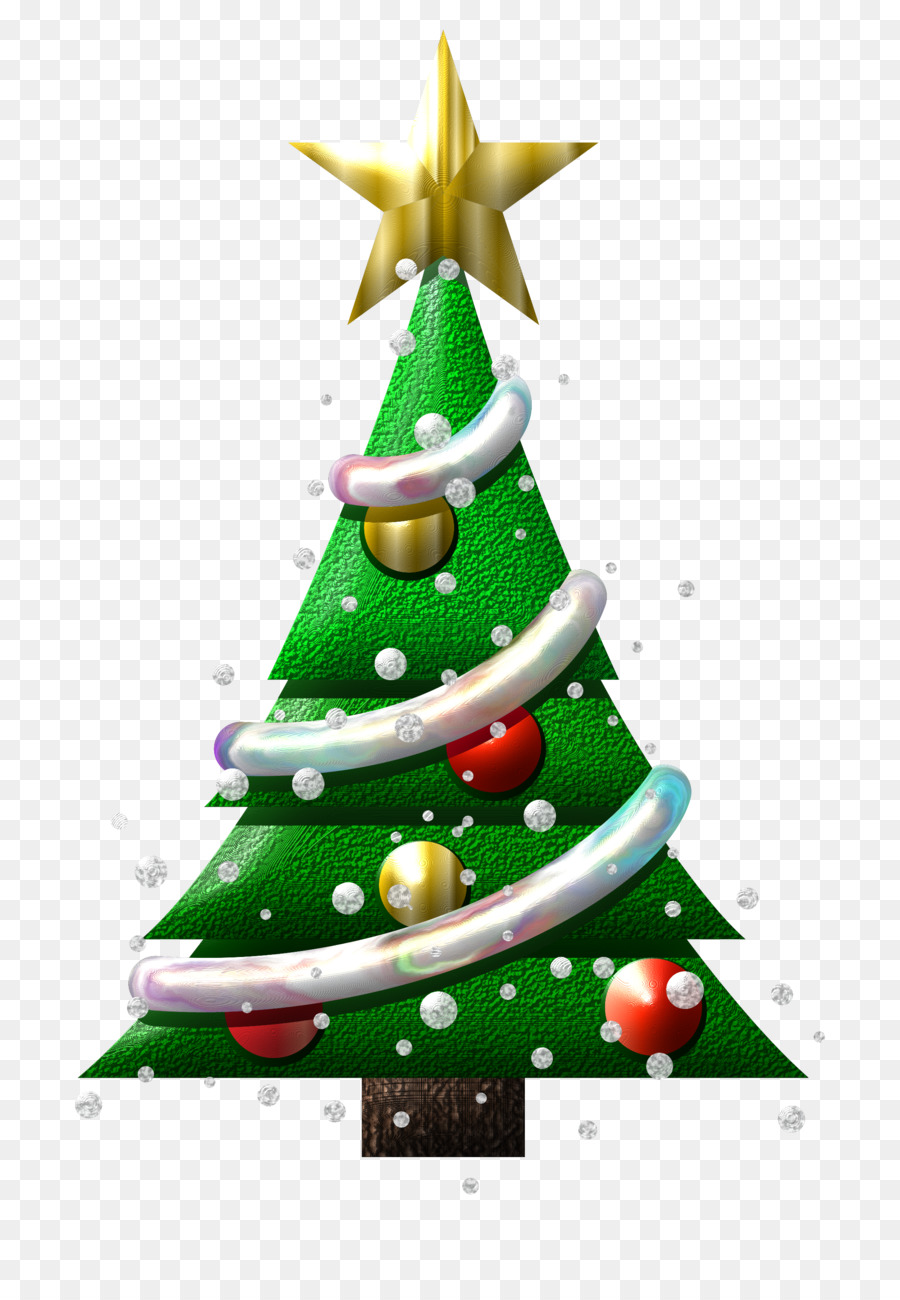 Рождественская елка，Новогоднее дерево PNG