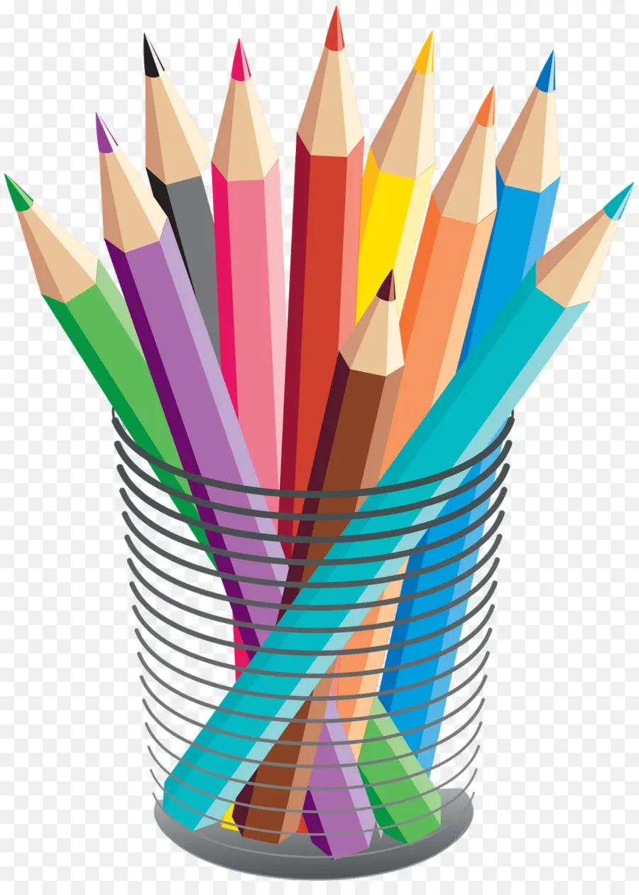 рисунок цветным карандашом，Карандаш PNG