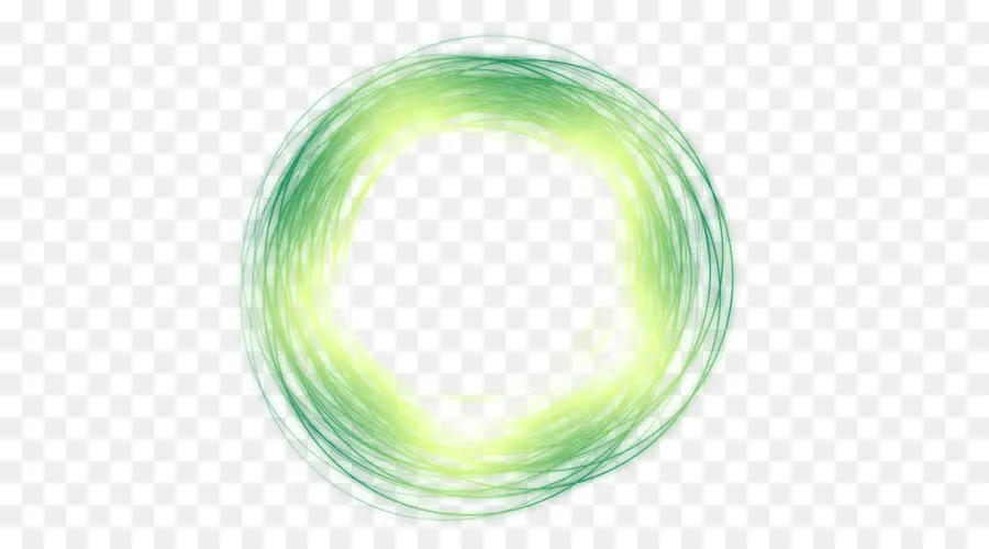 круг，зеленый PNG