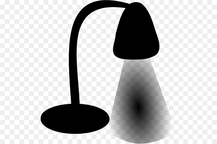 черный белый м，Лампа PNG