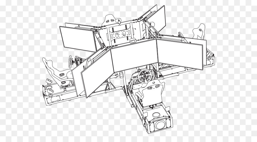 Drawing simulator. Нарисовать симулятор автомобиля 2.