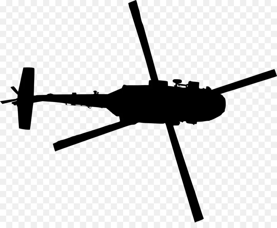 вертолет，силуэт PNG