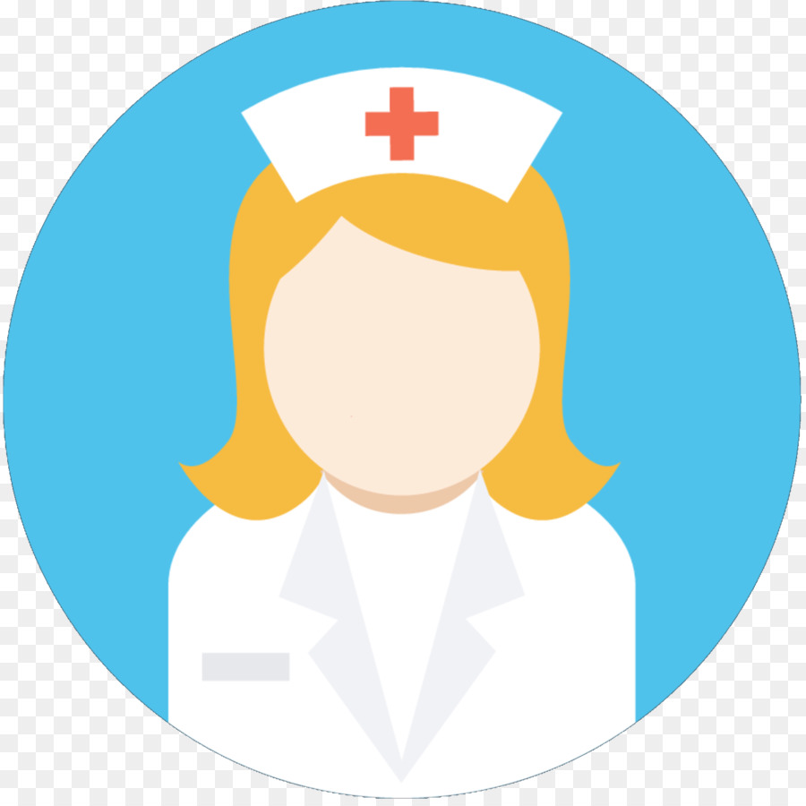 свободно мультфильм, Nurse, логотип прозрачное изображение.