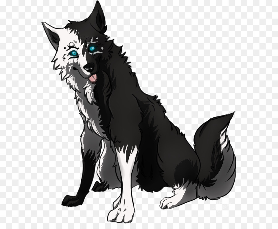 собака породы，Черный волк PNG