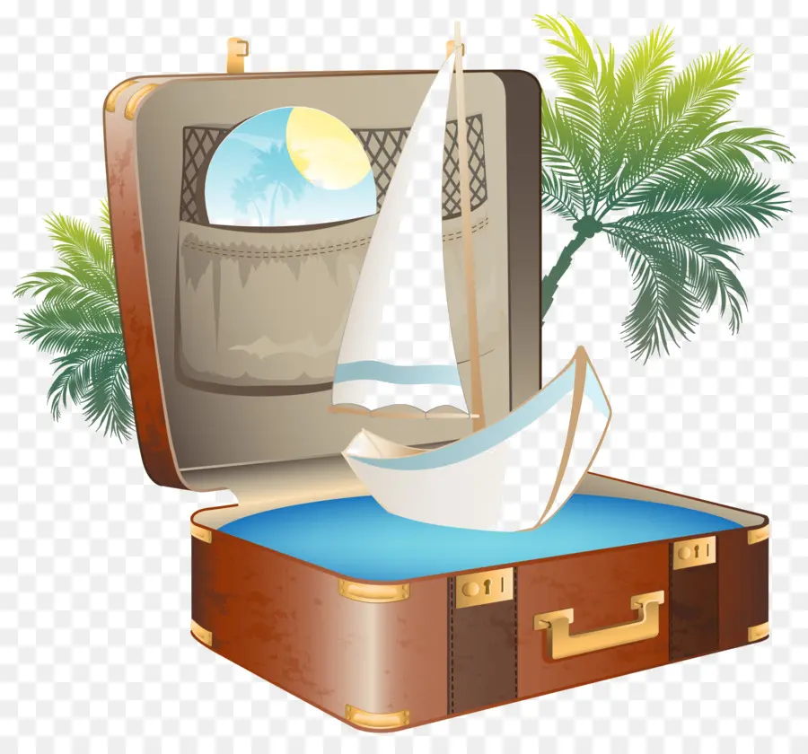 путешествия，чемодан PNG