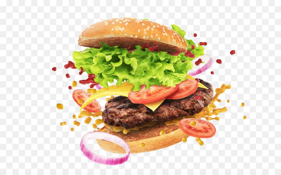 гамбургер，Healthytasty PNG