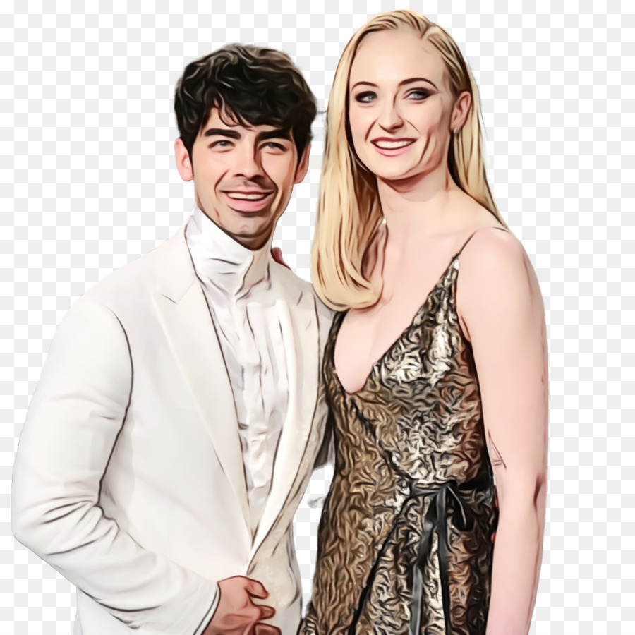 Джо Джонас，Sophie Turner PNG