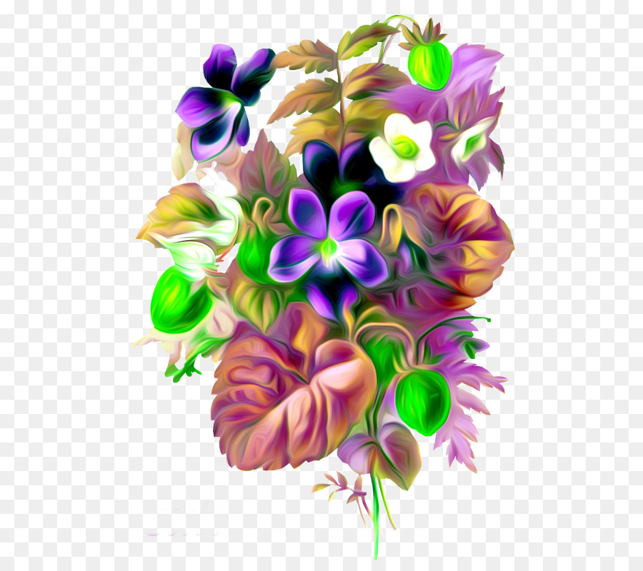 плитка，цветок PNG