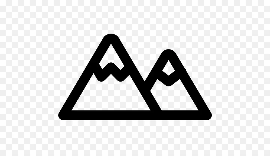 логотип，гора с лесом PNG