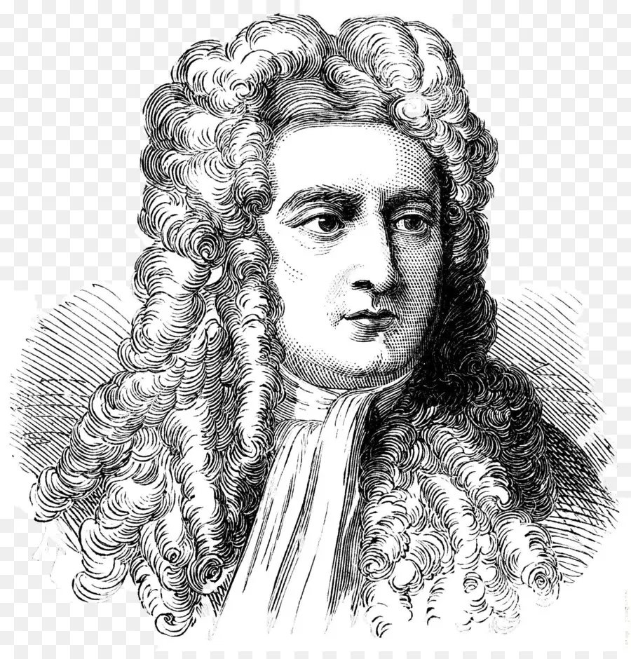 Исаак Ньютон，Ньютоны законы движения PNG