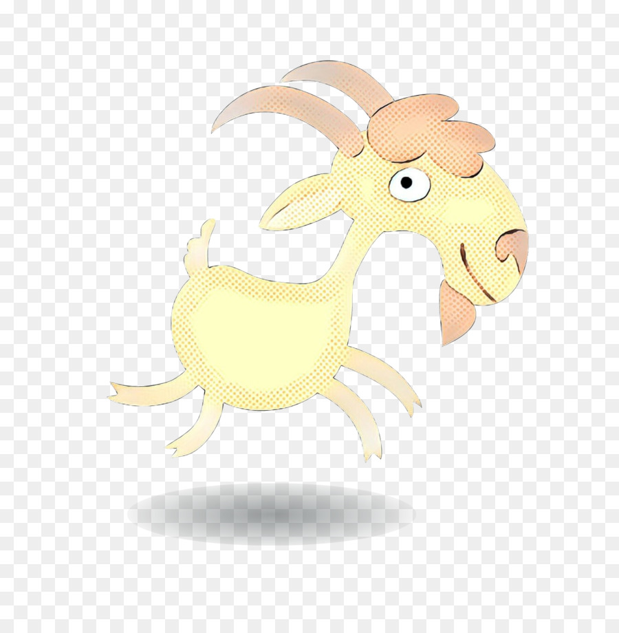 коза，характер PNG