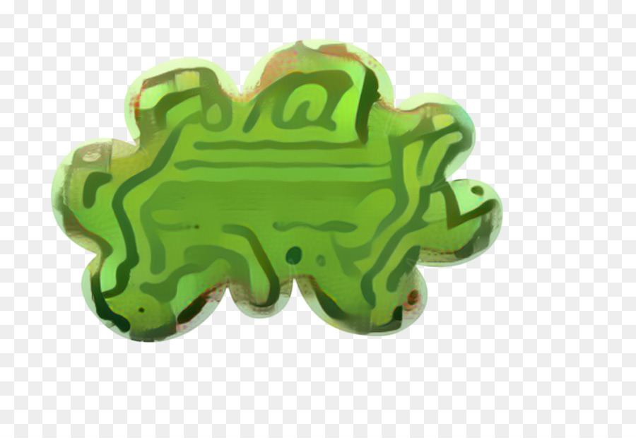 Лягушка，зеленый PNG