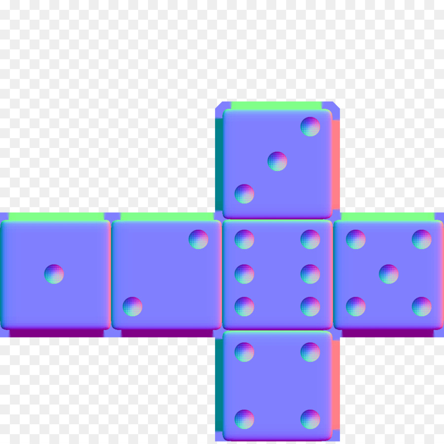 Игральный кубик картинка со всех сторон