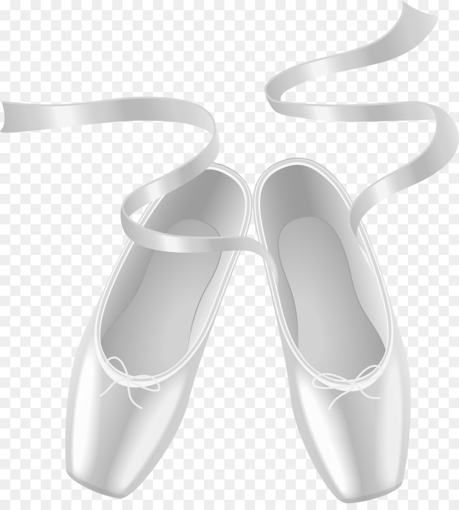 свободно белый, ботинок балета , обуви прозрачное изображение.