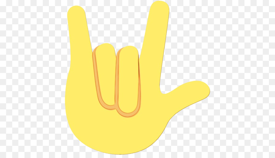 большой палец，желтый PNG
