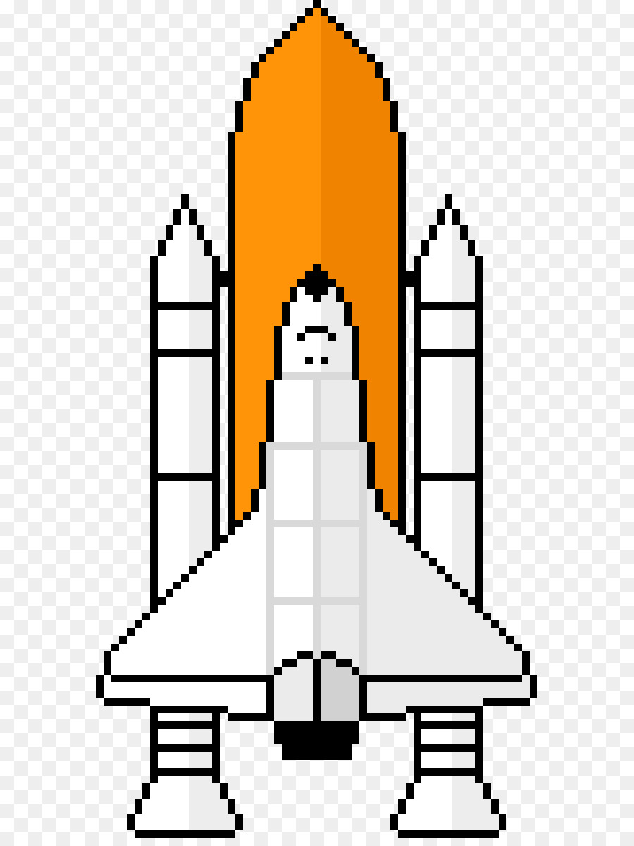 Пиксельная ракета