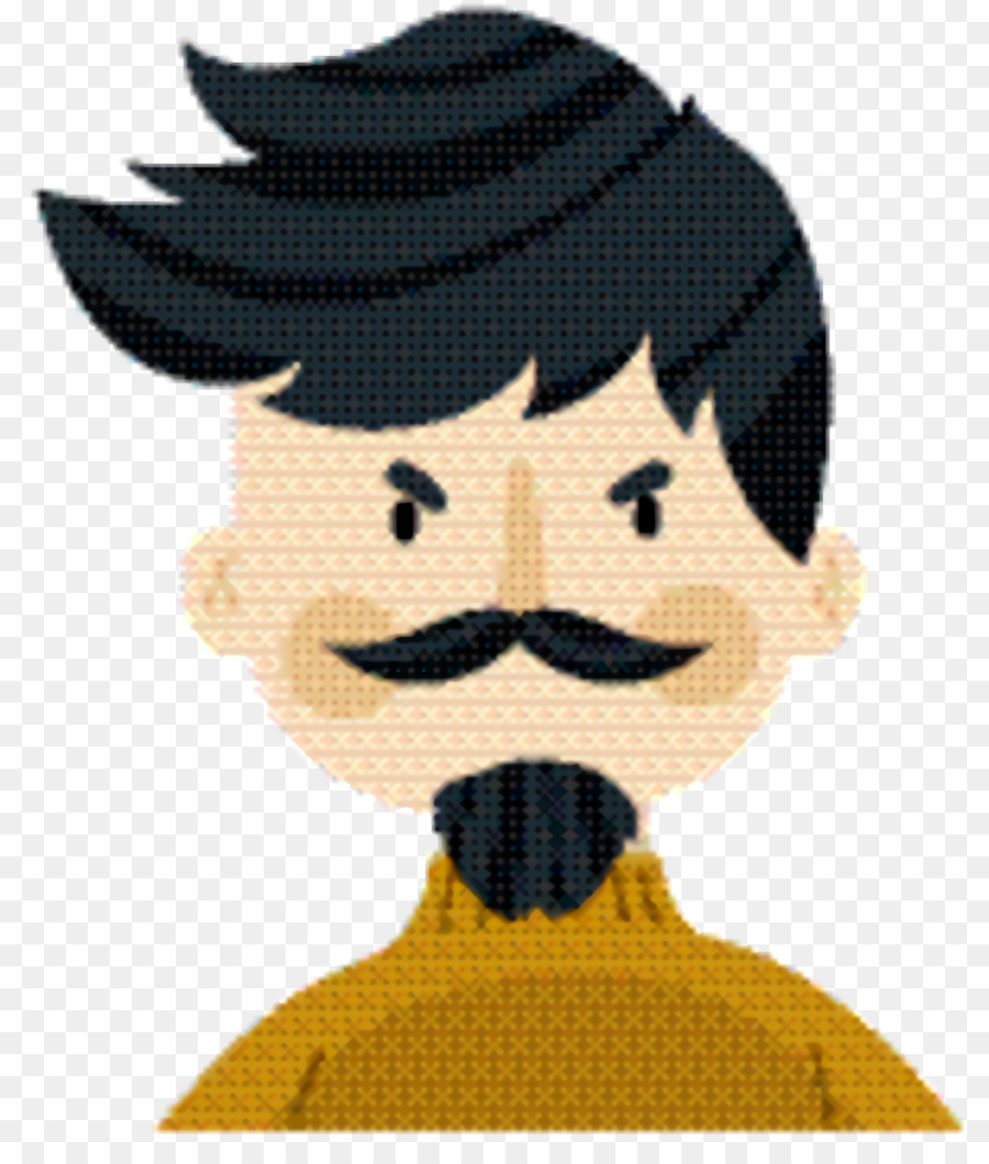 Moustache，мультфильм PNG